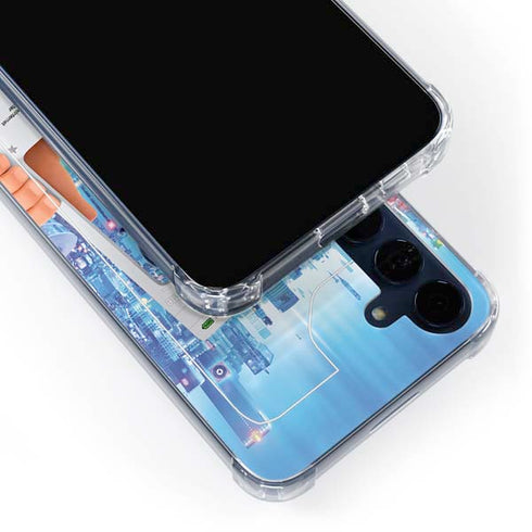 Disney Wreck-it Ralph and Vanellope Instagram Pose Galaxy A35 5G Clear Case